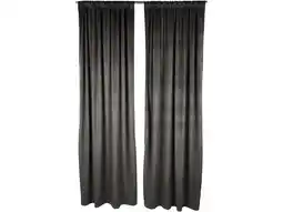 Lidl LIVARNO Velours gordijnen 135 x 254 cm aanbieding