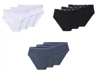 Lidl esmara Set van 3 dames onderbroeken aanbieding