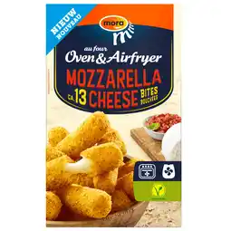 Dekamarkt Mora Oven & airfryer mozzarella cheese bites aanbieding