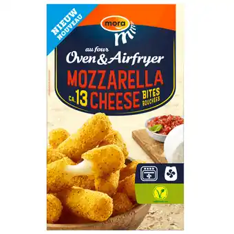 Dekamarkt Mora Oven & airfryer mozzarella cheese bites aanbieding