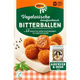 Dekamarkt Mora Oven bitterballen vegetarisch aanbieding