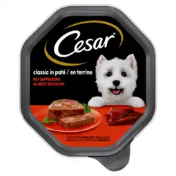 Dekamarkt Cesar Hondenvoer classic rund aanbieding