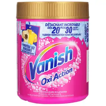 Dekamarkt Vanish Oxi Action Wasbooster Poeder Vlekverwijderaar Voor Gekleurde Was aanbieding