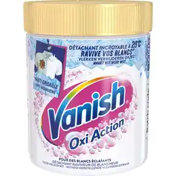 Dekamarkt Vanish Oxi Action Whitening Booster Poeder Vlekverwijderaar Voor Witte Was aanbieding