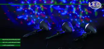 Pets Place Anna's Collection Outdoor Projector Set A 3 - Kerstverlichting aanbieding