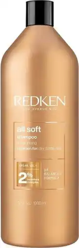 Bol.com Redken All Soft Shampoo - 1000 ml aanbieding