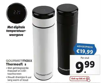 Lidl Gourmetmaxx Thermosfles aanbieding