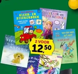 Boekenvoordeel KLEUR-EN STICKERBOEK , ROZEN KI KLEUR-en STICKERBOEK , kan dat wel, juf mel? Verd in de sneeuw aanbieding