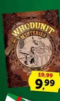 Boekenvoordeel WHODUNIT aanbieding