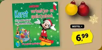 Boekenvoordeel Kerst verhaaltjes-en. spelletjesboek aanbieding