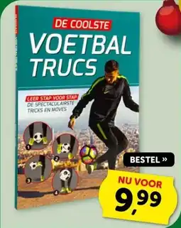 Boekenvoordeel DE COOLSTE VOETBAL TRUCS aanbieding