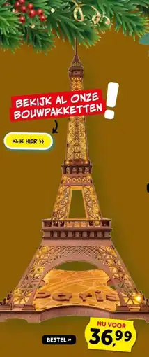 Boekenvoordeel BEKIJK AL ONZE BOUWPAKKETTEN aanbieding