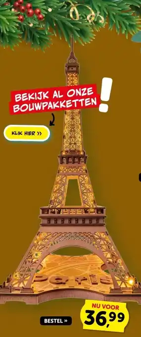 Boekenvoordeel BEKIJK AL ONZE BOUWPAKKETTEN aanbieding