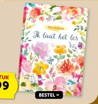 Boekenvoordeel Mijn dagboek Ik laat het los aanbieding