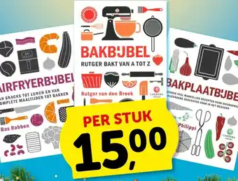 Boekenvoordeel AIRFRYERBUBEI , BAKBYBEL , BAKPLAATBJBEL aanbieding