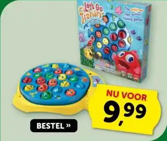 Boekenvoordeel Let's Go Fishin aanbieding