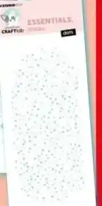 Boekenvoordeel Creative Craftlab Essentials Dots Masking Stencil aanbieding