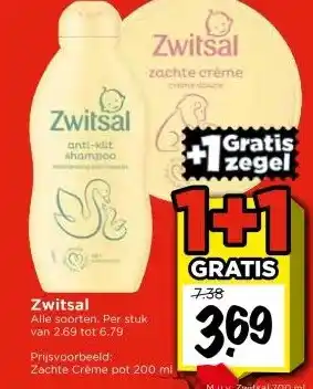 Vomar Voordeelmarkt Zwitsal aanbieding