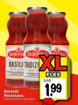 Vomar Voordeelmarkt Bertolli Pastasaus aanbieding