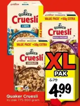 Vomar Voordeelmarkt Quaker Cruesli aanbieding
