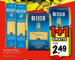 Vomar Voordeelmarkt De Cecco Pasta aanbieding