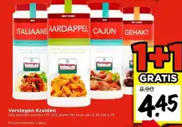 Vomar Voordeelmarkt Verstegen Kruiden aanbieding