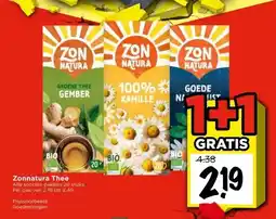 Vomar Voordeelmarkt Zonnatura Thee aanbieding