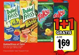 Vomar Voordeelmarkt Dubbelfrisss of Taksi aanbieding