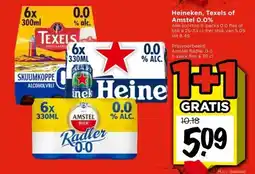 Vomar Voordeelmarkt Heineken, Texels of Amstel 0.0% aanbieding