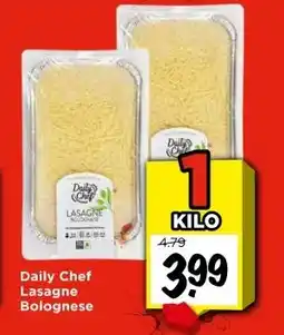 Vomar Voordeelmarkt Daily Chef Lasagne Bolognese aanbieding