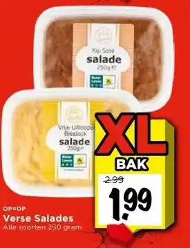 Vomar Voordeelmarkt Verse Salades aanbieding