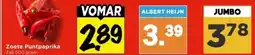 Vomar Voordeelmarkt Zoete Puntpaprika aanbieding