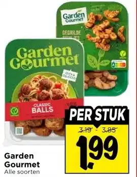 Vomar Voordeelmarkt Garden Gourmet aanbieding
