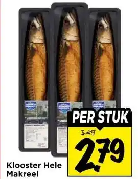 Vomar Voordeelmarkt Klooster Hele Makreel aanbieding