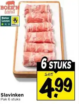 Vomar Voordeelmarkt Slavinken aanbieding