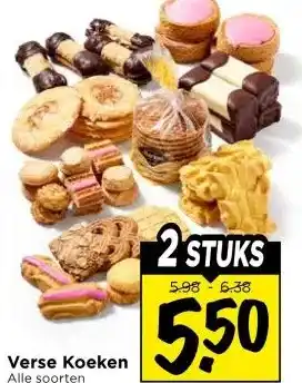 Vomar Voordeelmarkt Verse Koeken aanbieding