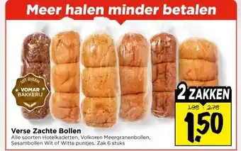 Vomar Voordeelmarkt Verse Zachte Bollen aanbieding
