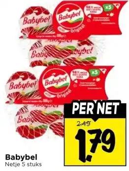 Vomar Voordeelmarkt Babybel Netje aanbieding