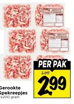 Vomar Voordeelmarkt Gerookte Spekreepjes aanbieding