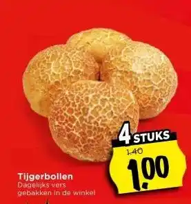 Vomar Voordeelmarkt Tijgerbollen aanbieding
