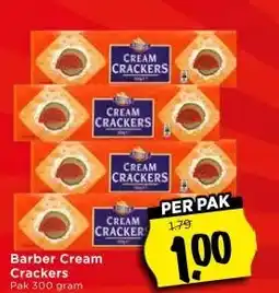Vomar Voordeelmarkt Barber Cream Crackers aanbieding