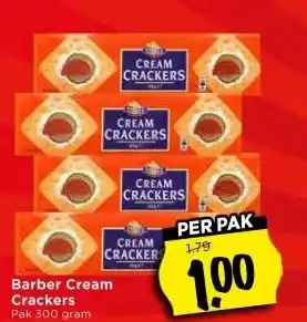 Vomar Voordeelmarkt Barber Cream Crackers aanbieding