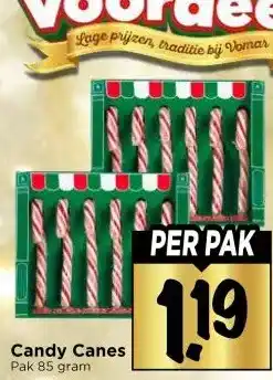 Vomar Voordeelmarkt Candy Canes aanbieding