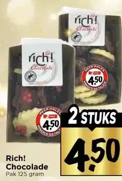 Vomar Voordeelmarkt Rich! Chocolade aanbieding