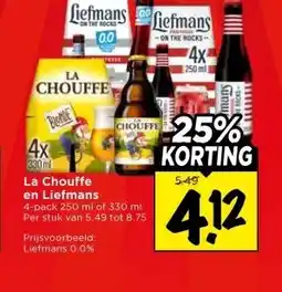 Vomar Voordeelmarkt La Chouffe en Liefmans aanbieding