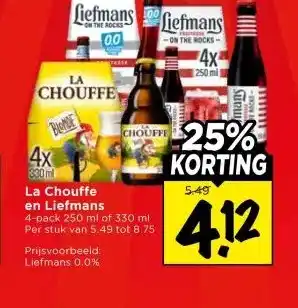 Vomar Voordeelmarkt La Chouffe en Liefmans aanbieding