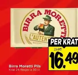 Vomar Voordeelmarkt Birra Moretti Pils aanbieding