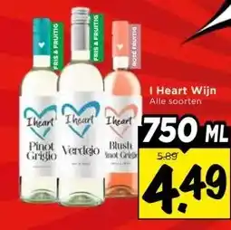 Vomar Voordeelmarkt I Heart Wijn aanbieding