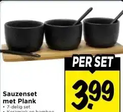 Vomar Voordeelmarkt Sauzenset met aanbieding