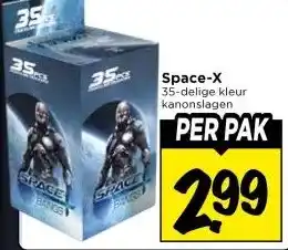 Vomar Voordeelmarkt Space-X aanbieding